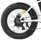 Ecotric ebikes Ecotric 20-inch White Fat Tire Portable and Folding Electric Bike