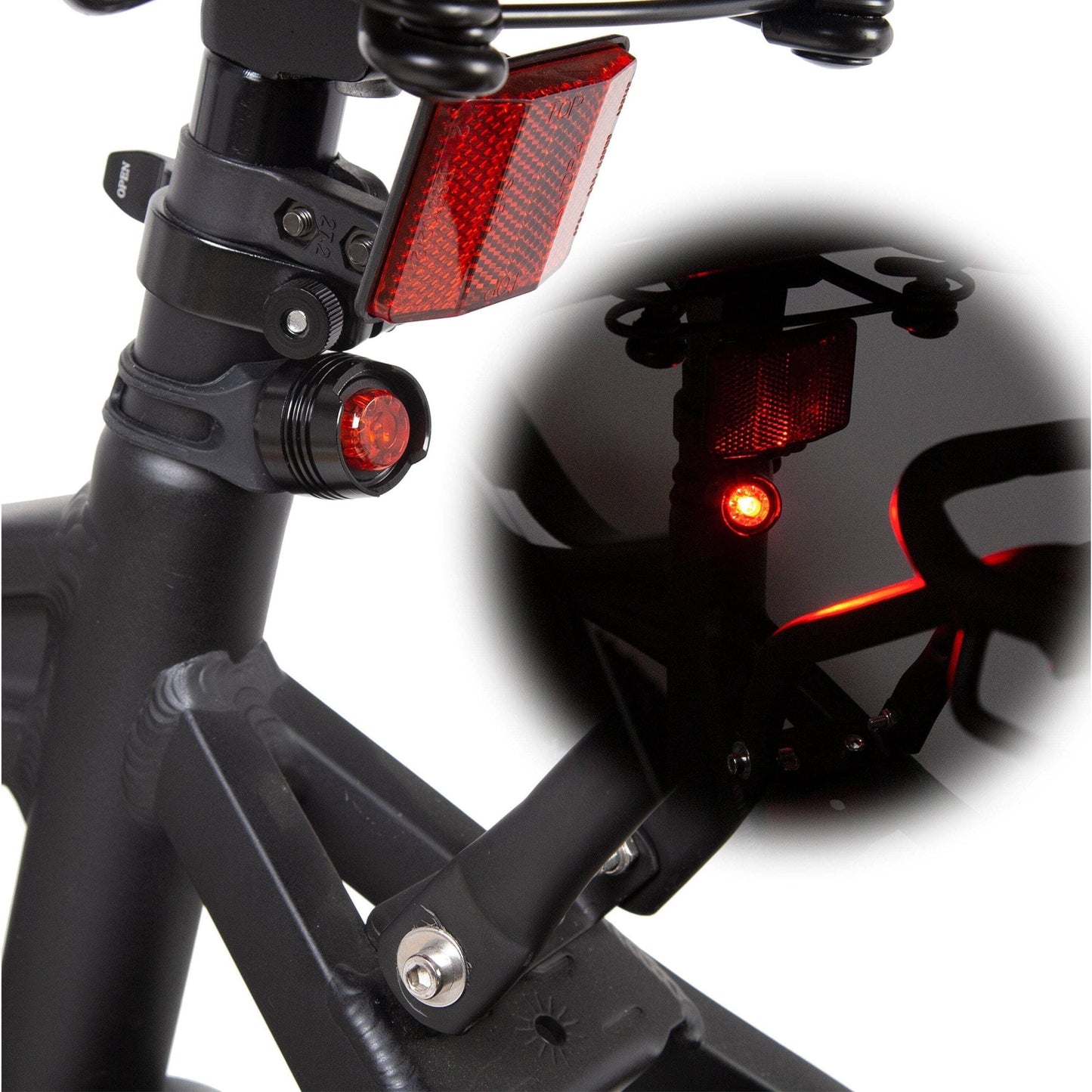 Ecotric Bicycle Lights Front and Rear Light