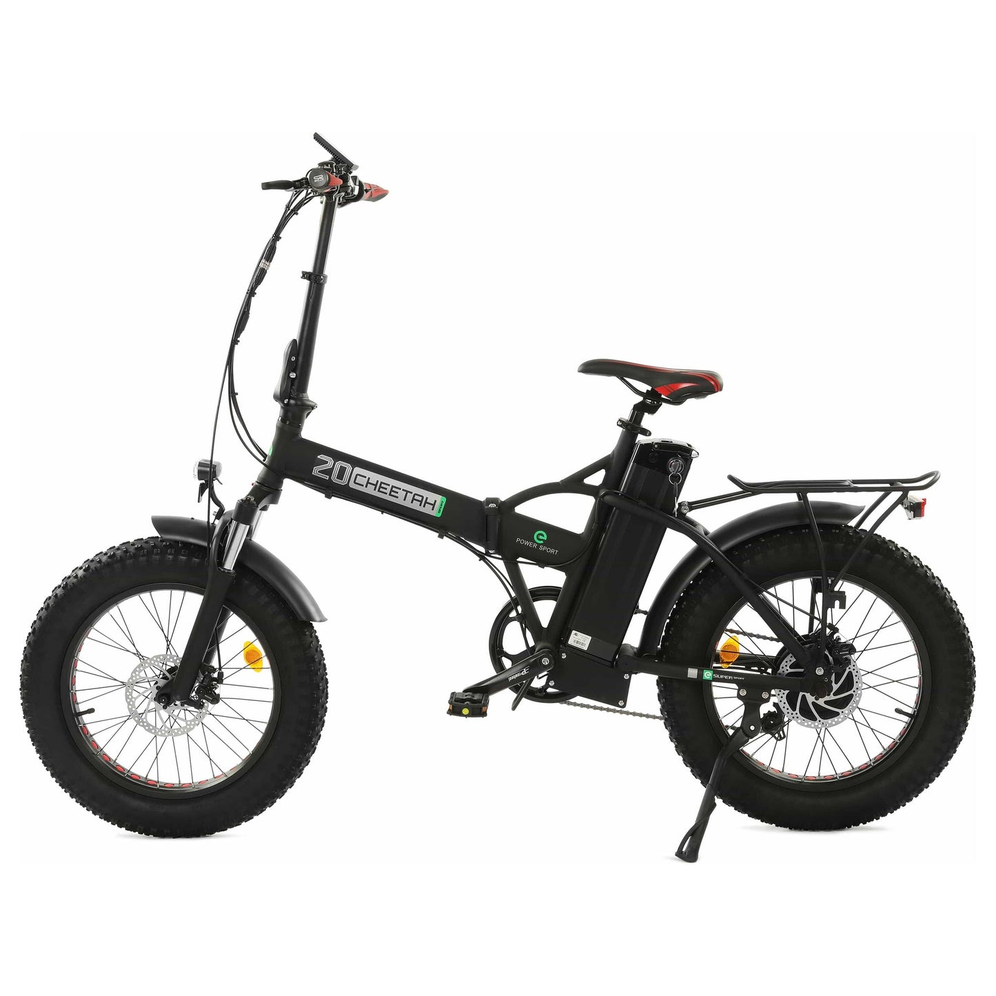 Ecotric Ebikes Ecotric 48V Fat Tire Portable and Folding Electric Bike with color LCD display