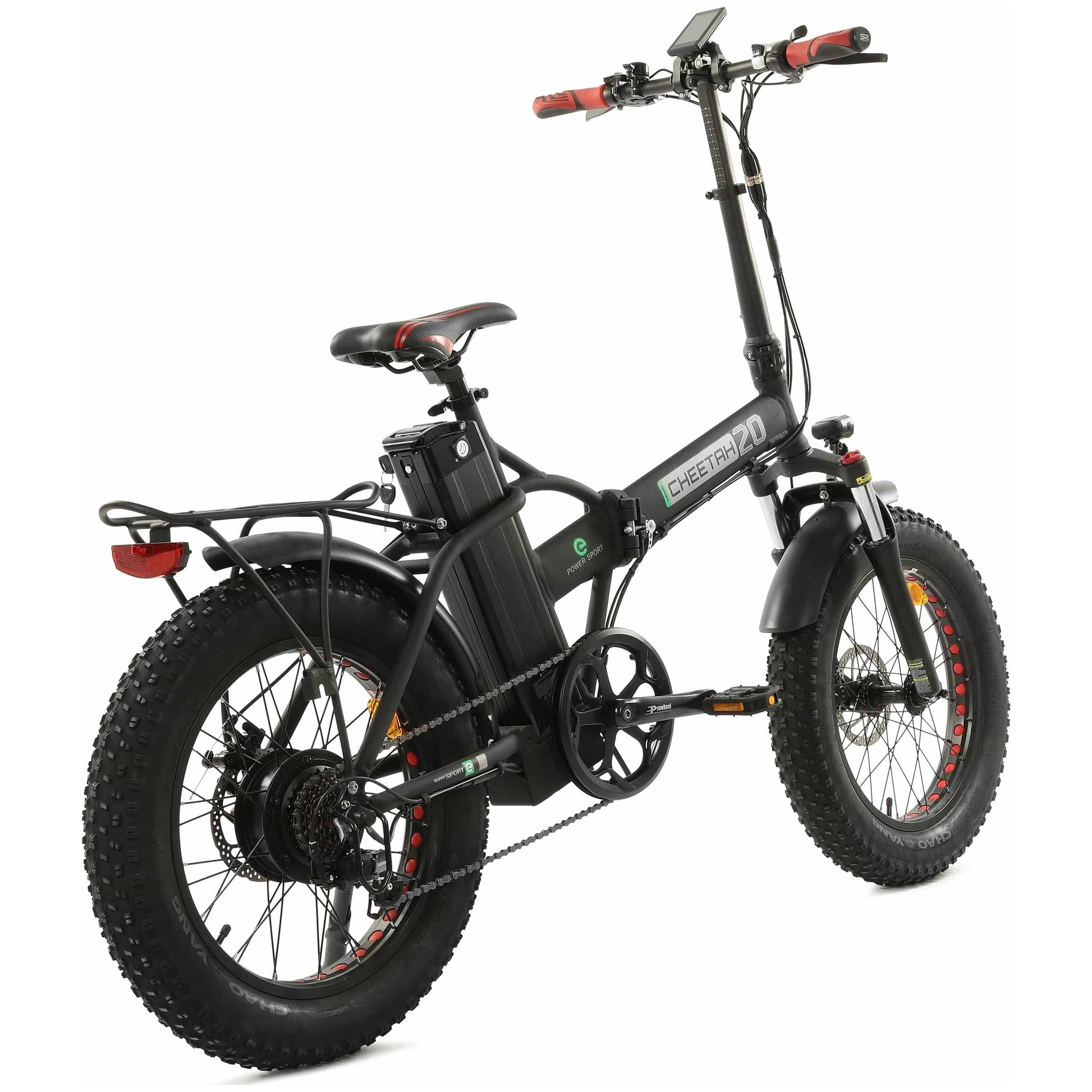 Ecotric Ebikes Ecotric 48V Fat Tire Portable and Folding Electric Bike with color LCD display