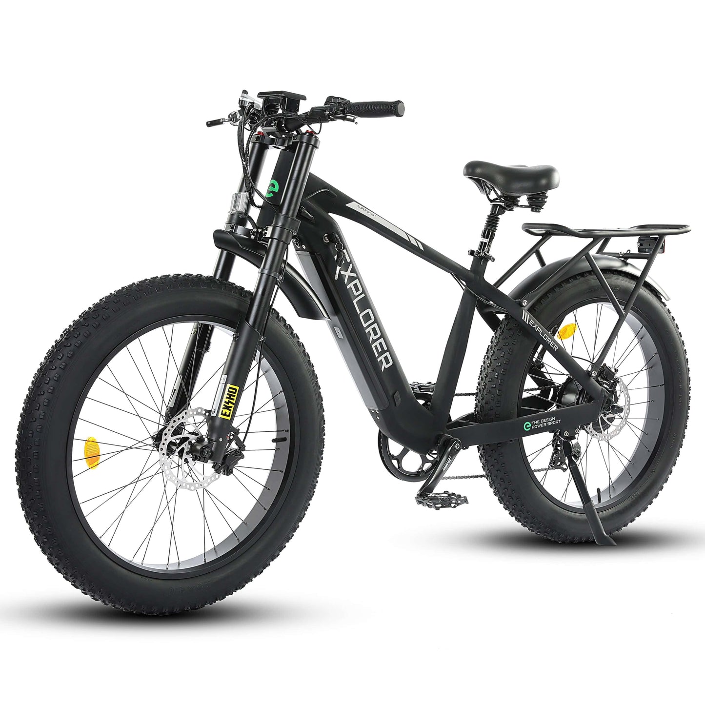 Ecotric ebikes Ecotric Explorer 26 inches 48V Fat Tire Electric Bike with Rear Rack