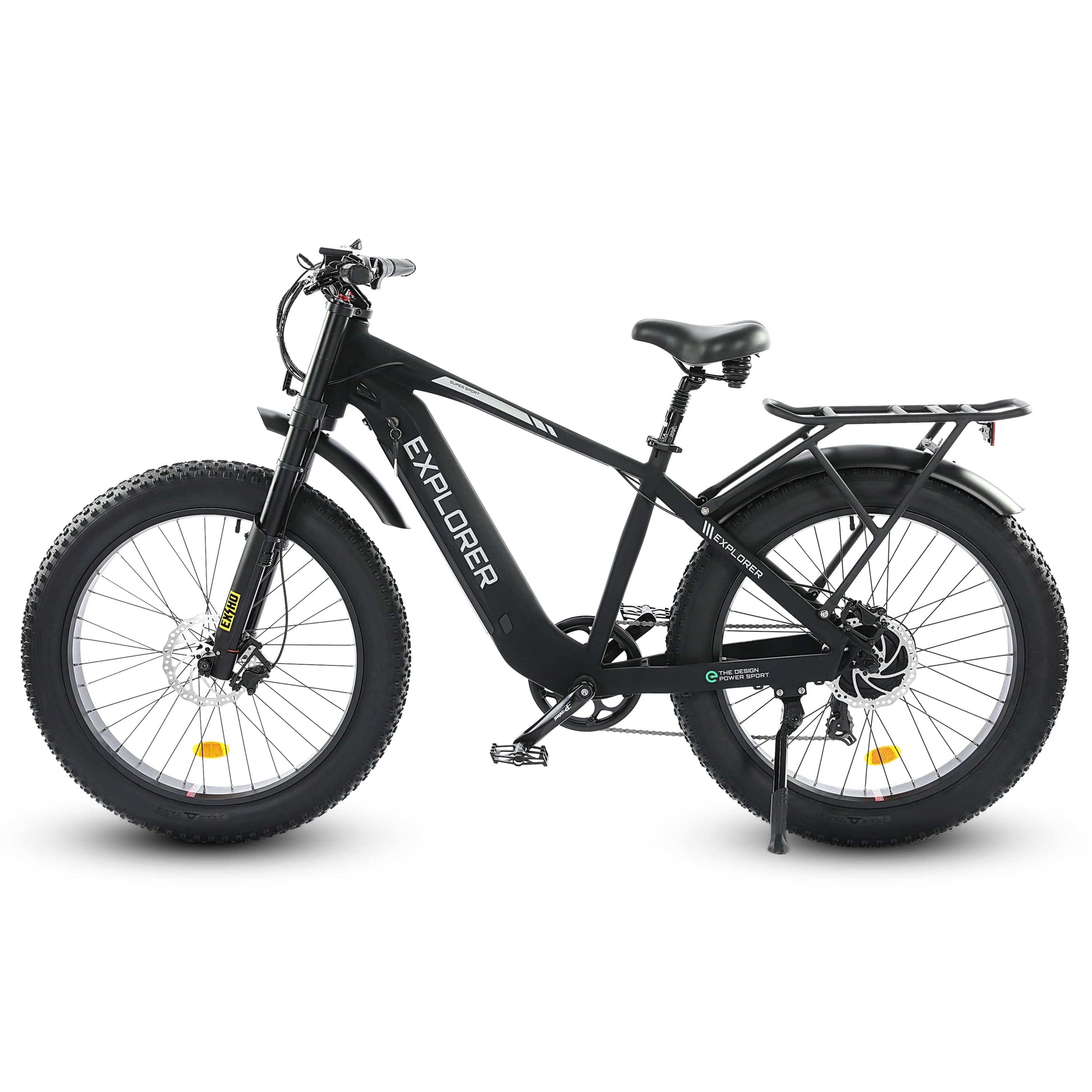 Ecotric ebikes Ecotric Explorer 26 inches 48V Fat Tire Electric Bike with Rear Rack