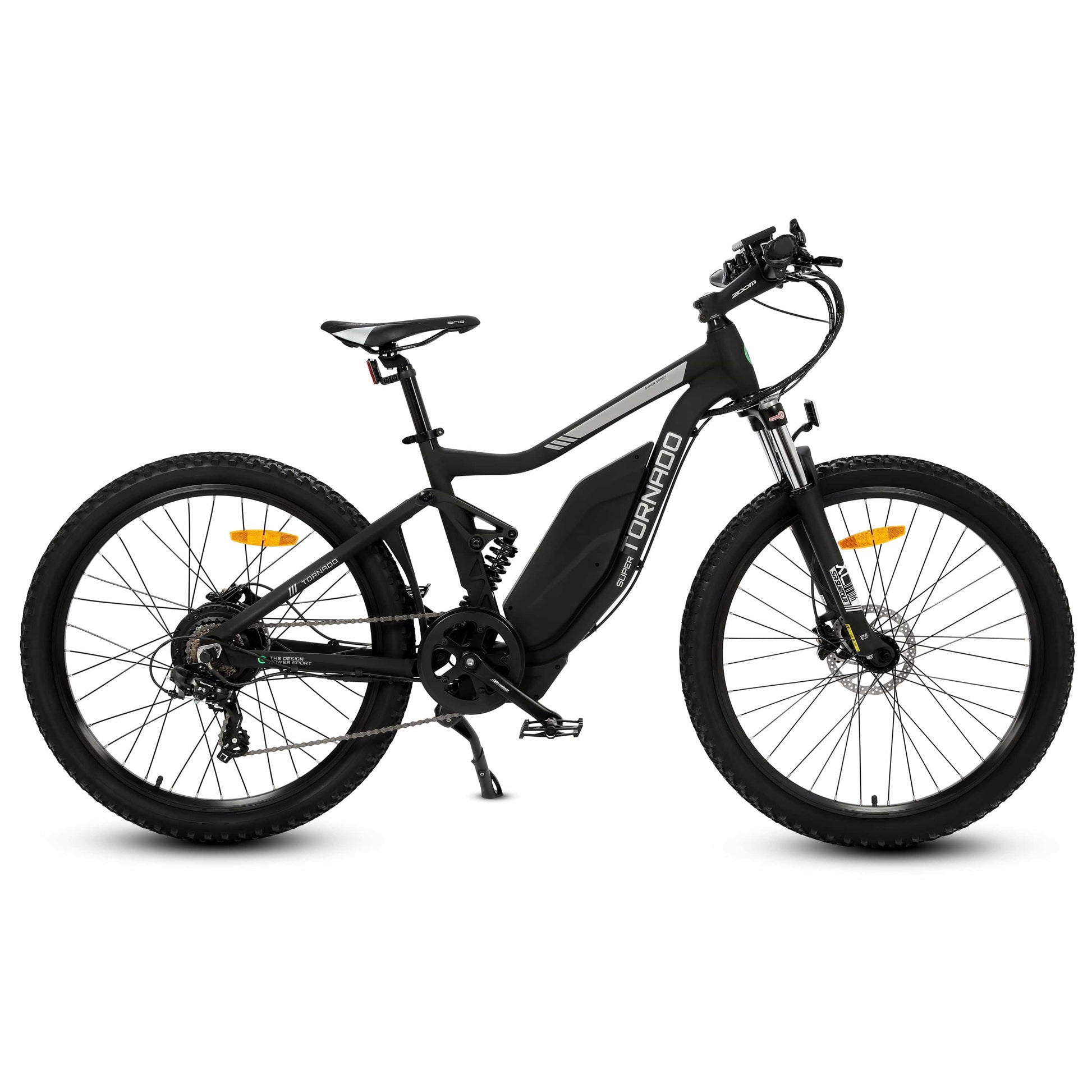 Ecotric ebikes Ecotric Tornado Full Suspension Electric Bike