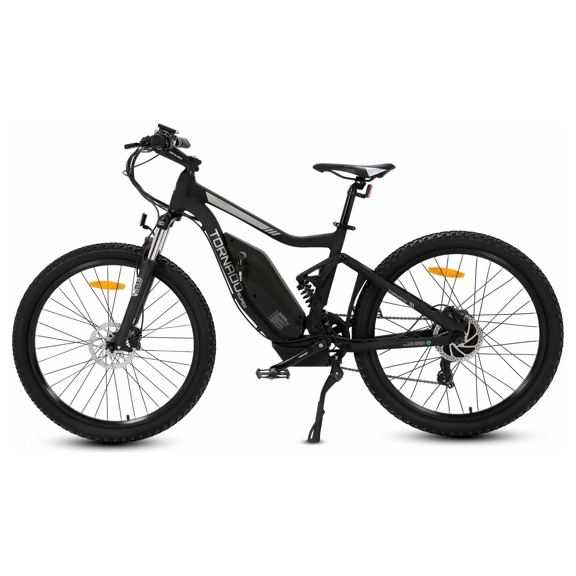 Ecotric ebikes Ecotric Tornado Full Suspension Electric Bike