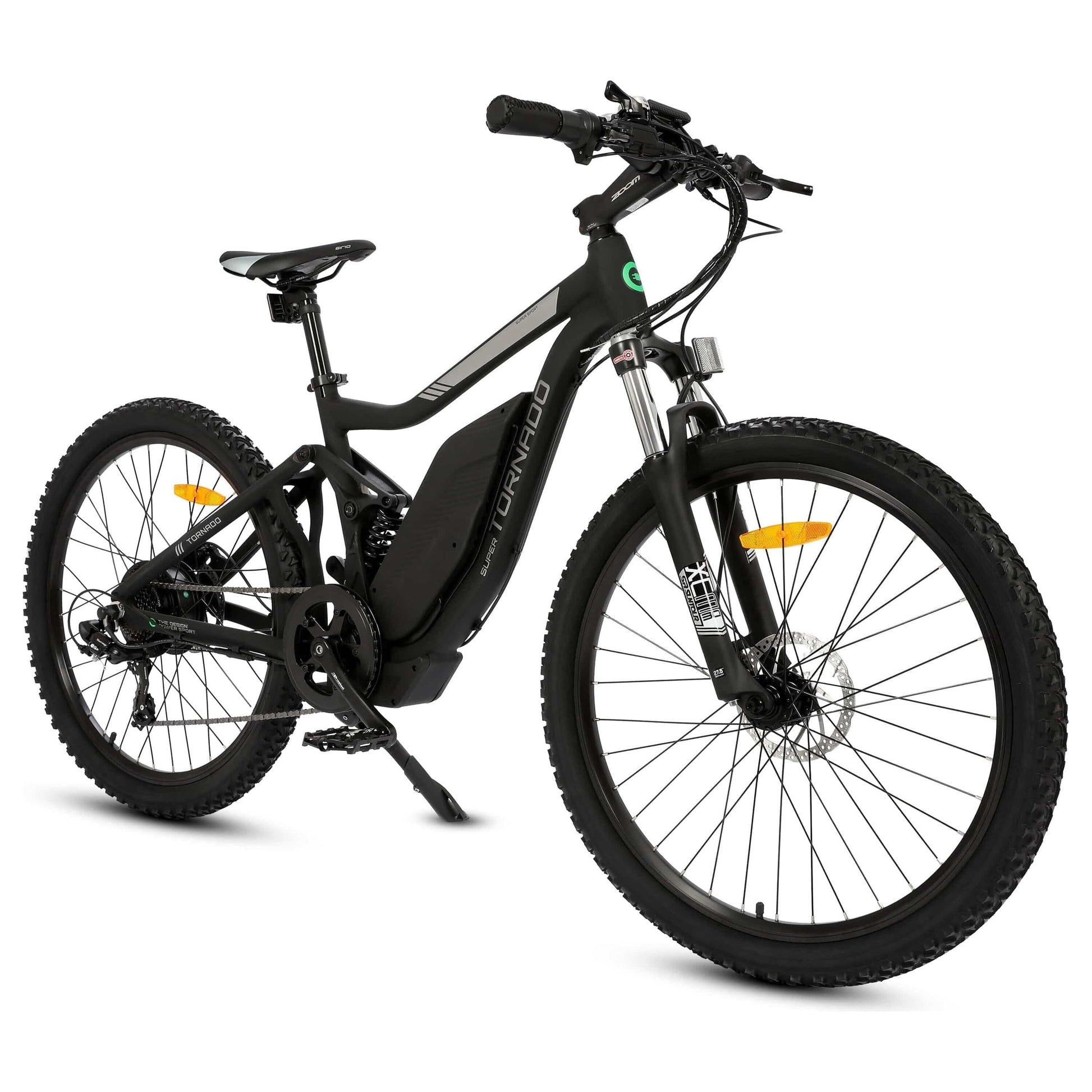 Ecotric ebikes Ecotric Tornado Full Suspension Electric Bike