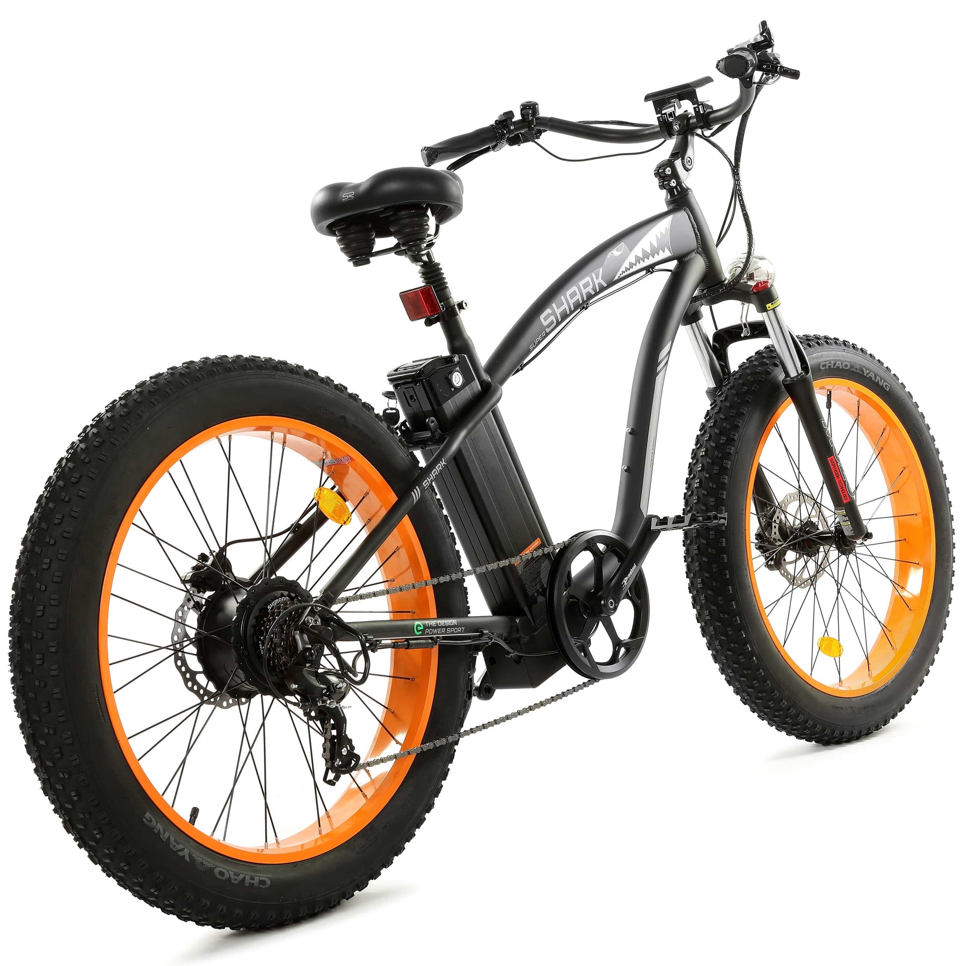 Ecotric ebikes UL Certified-Ecotric Hammer Electric Fat Tire Beach Snow Bike