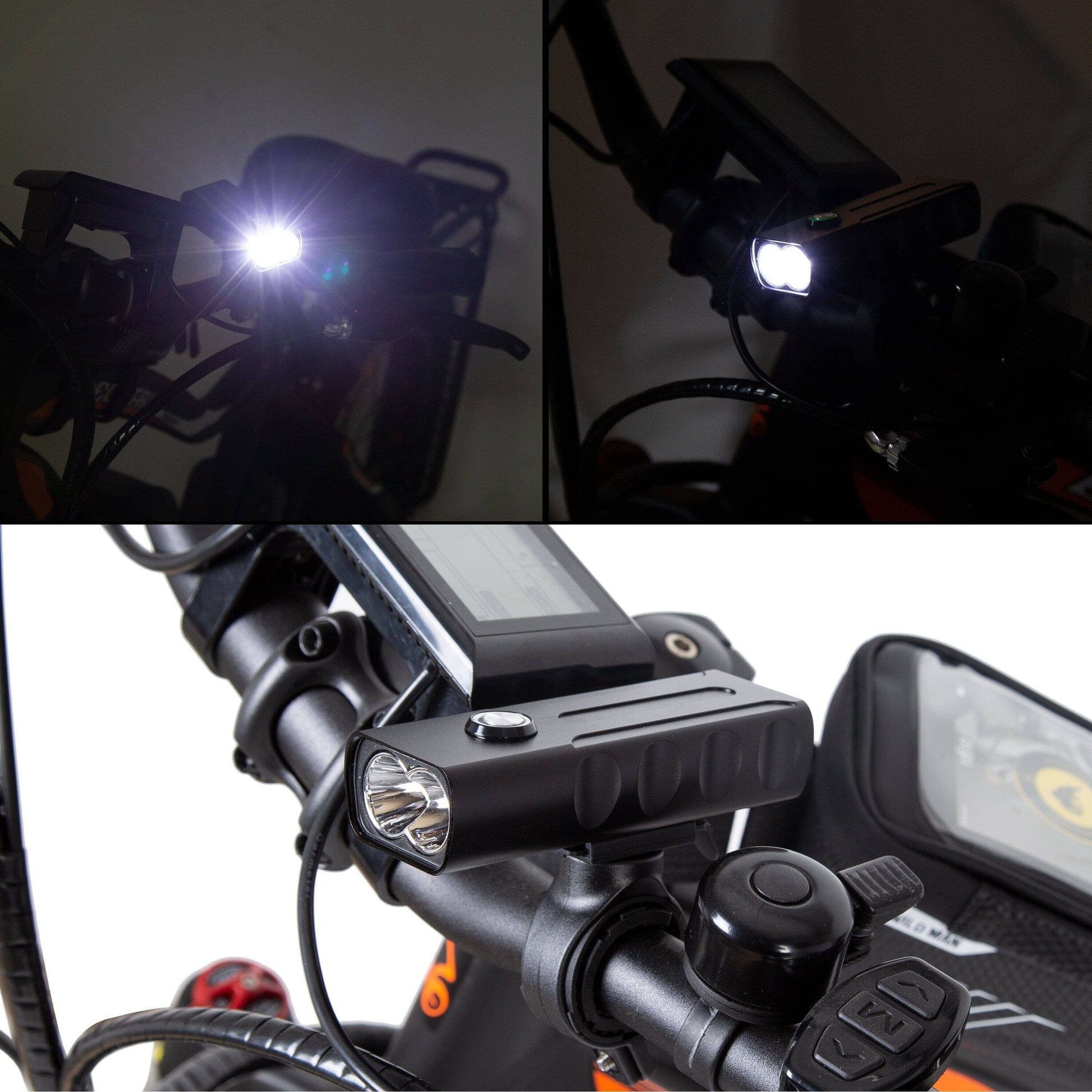 Ecotric Bicycle Lights Front and Rear Light