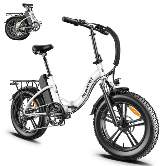 Mukkpet ebikes White-15AH Mukkpet GL