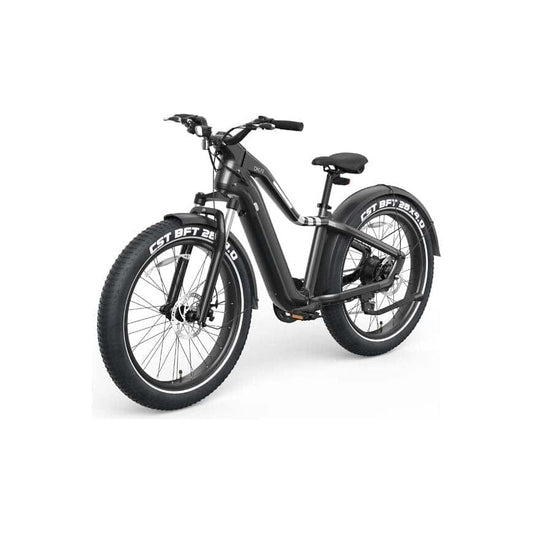 Okai ebikes Black Okai EB50 Ranger Fat Tire Electric Bike