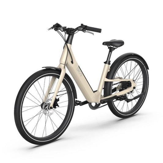 Okai ebikes Desert Sand Okai EB40 Stride Commuter Electric Bike