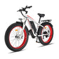 Senada ebikes White Red Senada Archon All-Terrain Mountain Bike| 1000W