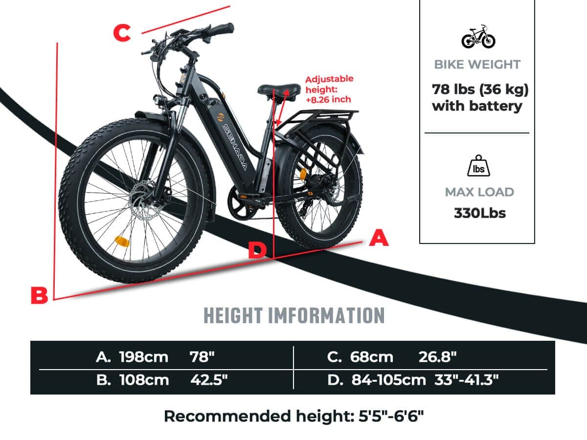 Senada ebikes Senada Herald Plus