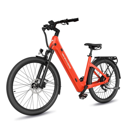 Vanpowers ebikes Lava Red / Large: Rider Heights 5'7" - 6'3" Vanpowers UrbanGlide-Pro